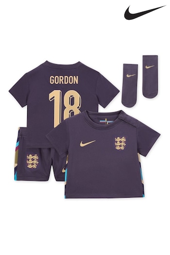 Nike Away Infant England Stadium Mini Kit 2024 (E91298) | £65