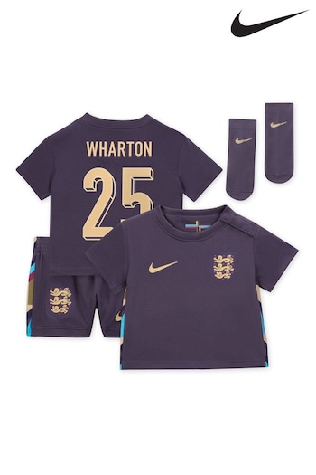 Nike Away Infant England Stadium Mini Kit 2024 (E91299) | £65