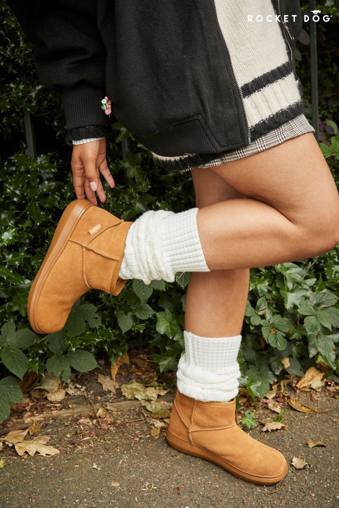 Rocket dog knit boots top