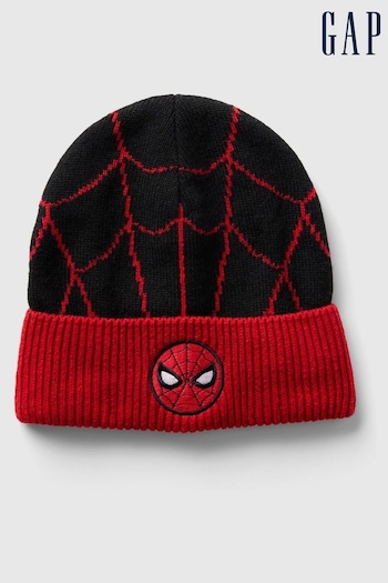 Gap Black Marvel Spider-Man Beanie (E91583) | £15