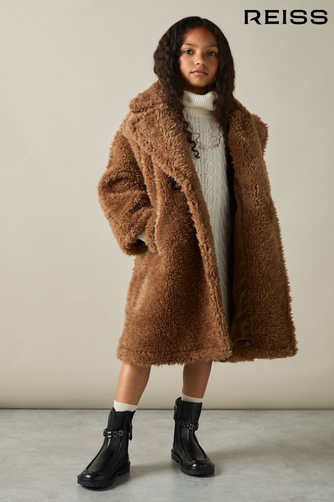 Next girls teddy coat 2025