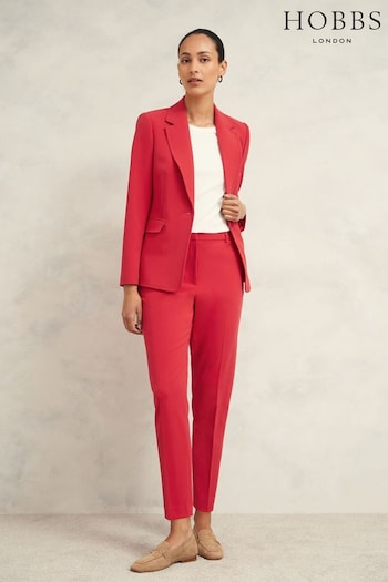 Hobbs Red Miley Trousers (E92822) | £110