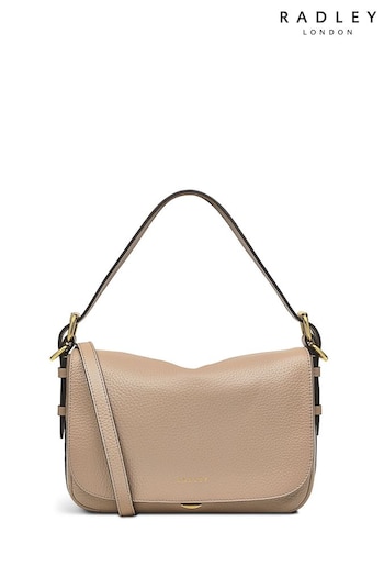 Radley London Small Cream Graffton Street Flapover Cross-Body Bag (E92966) | £219