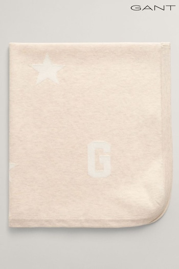 GANT Cream Baby Knitted Blanket (E93163) | £60