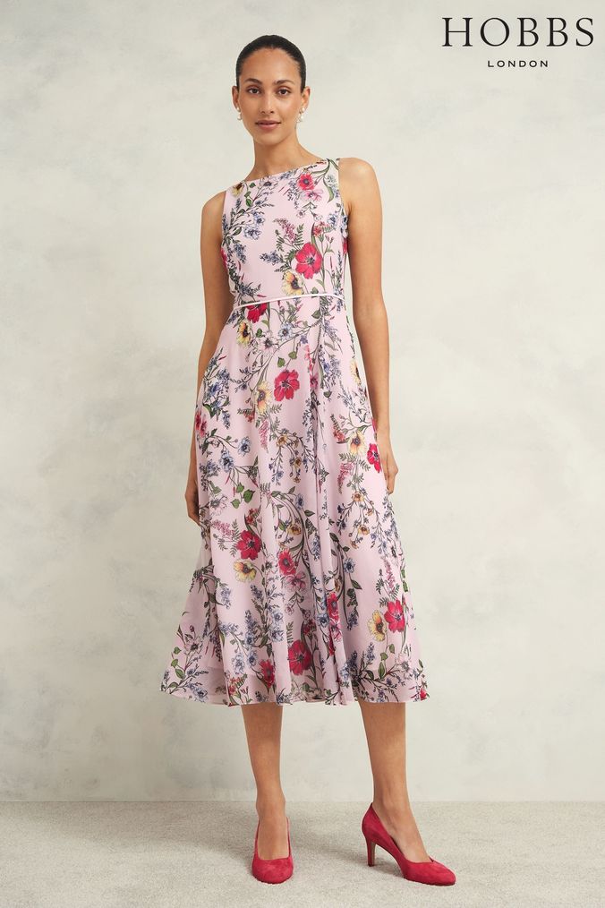 Buy Women s Dresses 16 Pink Gina Bacconi Hobbs Floral Online Pagina 68 de 136 Labo franceShops