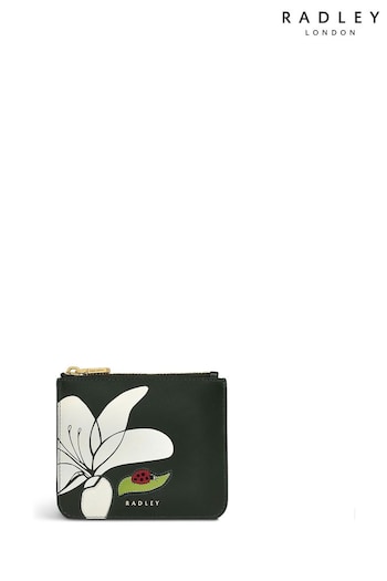 Radley London Small Green Ladybirds Zip-Top Coin Purse (E93333) | £49