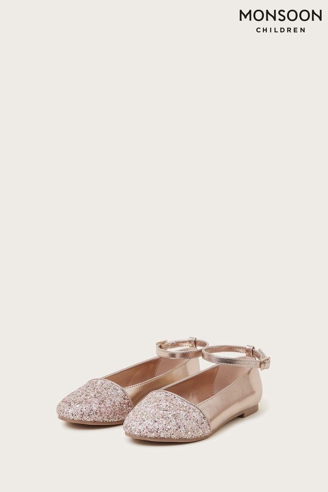 Monsoon rose gold shoes on sale