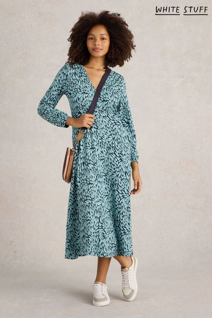 Buy Women s Summer Dress Long Sleeve Dresses Online Next UK