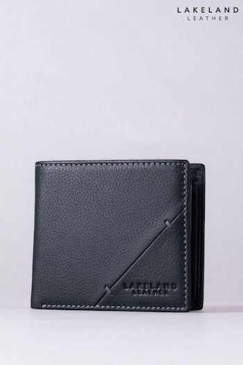 Lakeland Leather Black Allerdale Bi-Fold Wallet (E94320) | £35