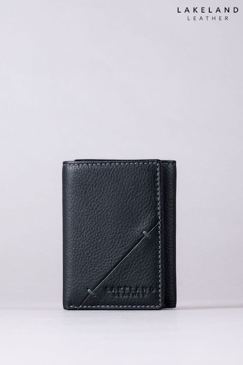 Lakeland Leather Black Allerdale Tri-Fold Wallet (E94345) | £35