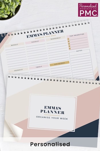 Personalised Desk Planner by PMC (E94578) | £16