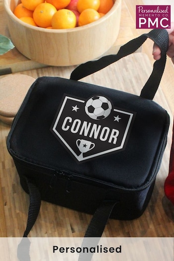 Personalised Football Lunch Bag by PMC (E94671) | £17