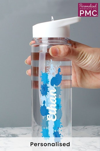 Personalised Splash Water Bottle By PMC (E94739) | £13