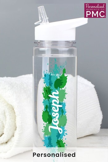 Personalised Splash Water Bottle by (E94741) | £13