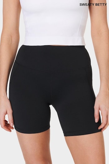 Sweaty Betty Black All Day 6" Shorts (E94911) | £45