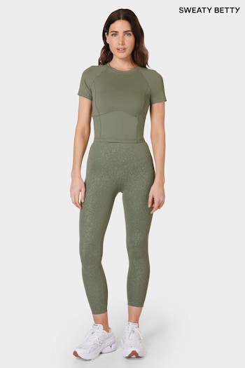 Sweaty Betty Green All Day Leggings (E94924) | £65