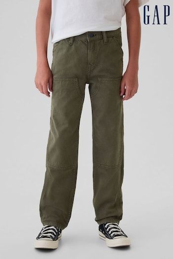 Gap Green Double Knee Carpenter Jeans (5-13yrs) (E95438) | £30