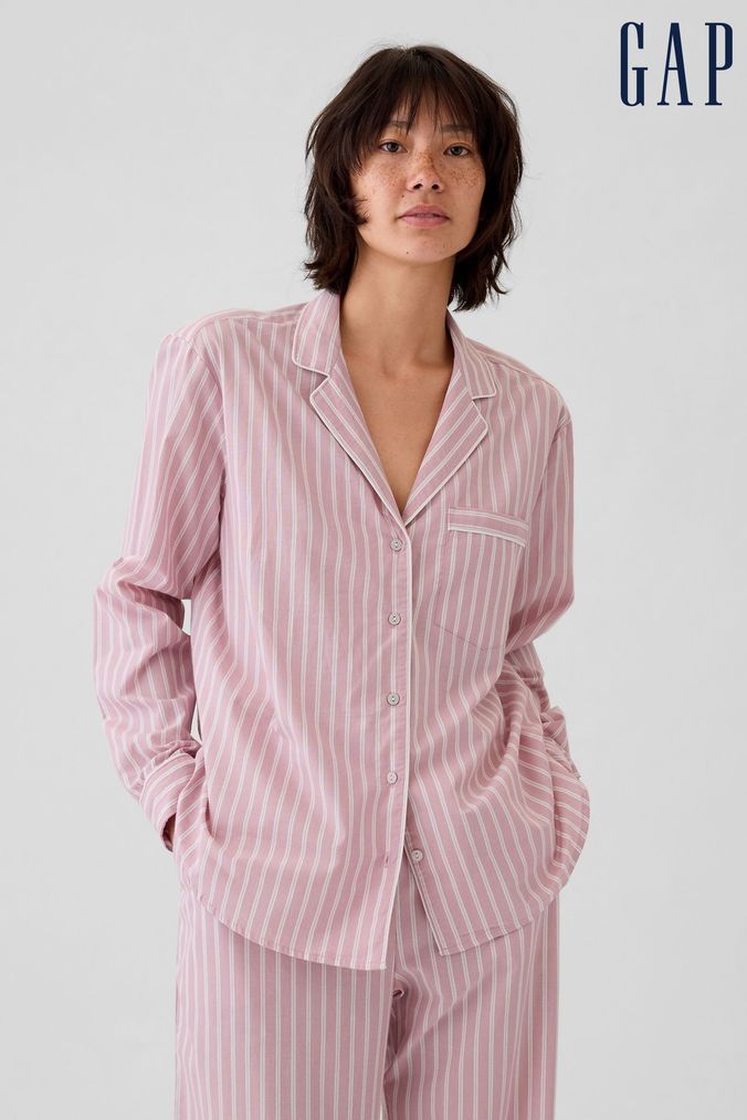 Buy Women s Pyjama Tops 100 Cotton Nightwear Online Next UK
