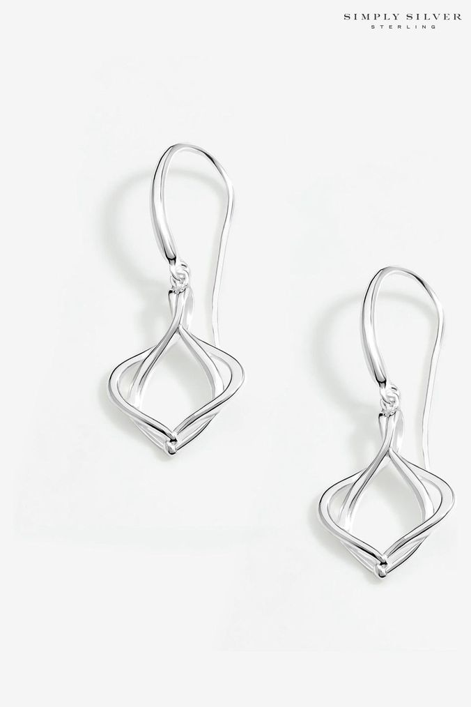 Buy Women s Earrings Simply Silver Jewellery Online Next UK