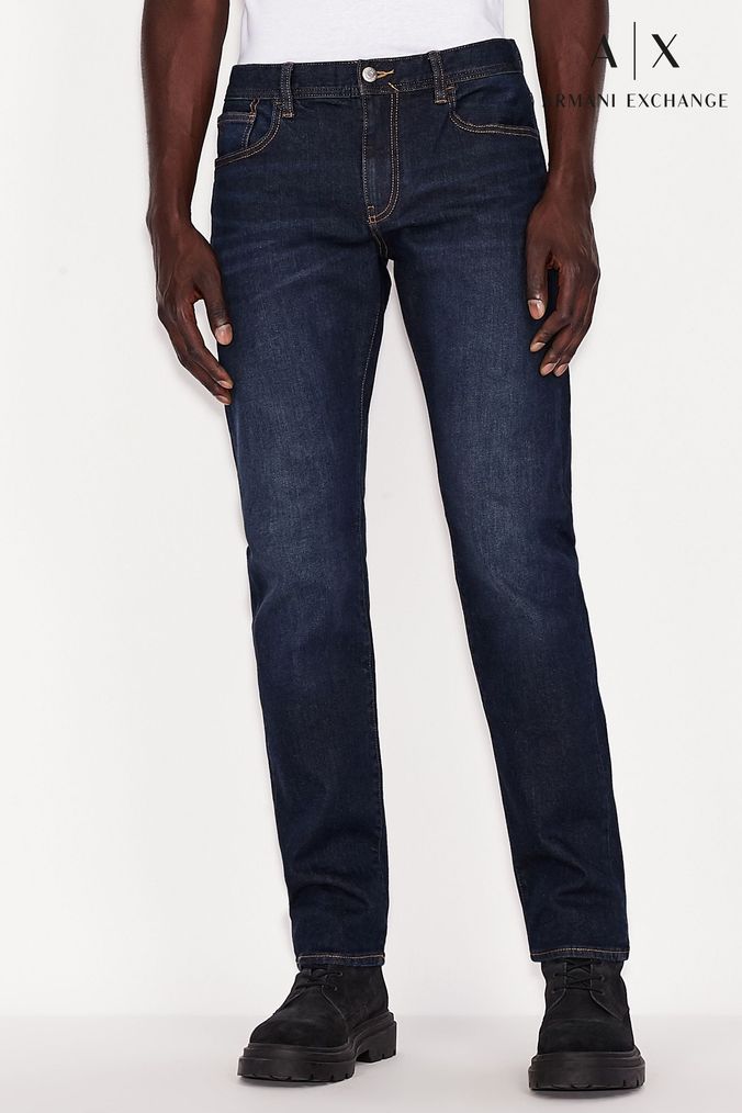 Men s Armani Exchange Jeans Slim Straight Fit Jeans Next