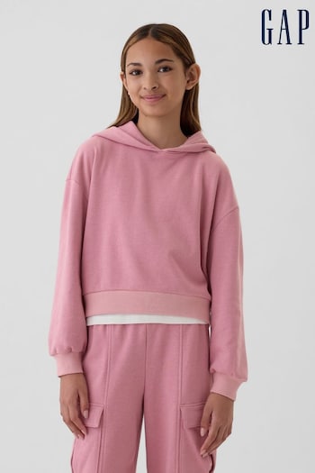 Gap Pink Vintage Soft Oversized Hoodie (4-13yrs) (E97174) | £20