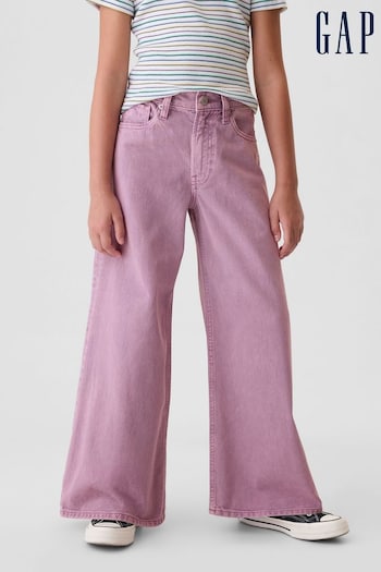 Gap Purple Mid Rise Baggy Jeans (5-13yrs) (E97205) | £25