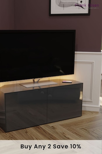 Frank Olsen Grey Intel SMART Corner TV Unit (E97388) | £390