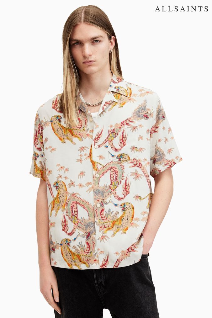 Buy Men s Half Sleeve Casual Shirts Online Next UK