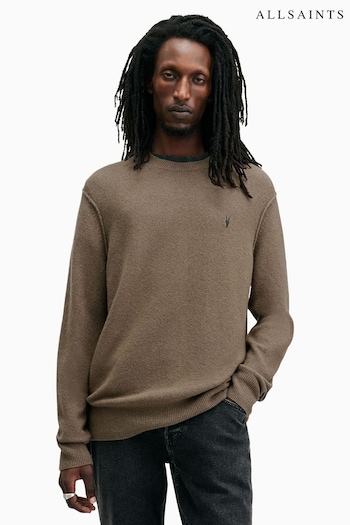 AllSaints Green Statten Crew Jumper (E97548) | £99