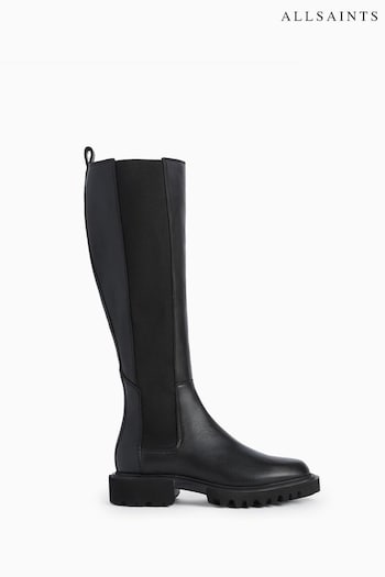 AllSaints Black Maeve Boots (E97675) | £279