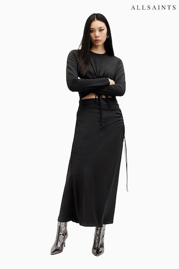 AllSaints Black Alexia Skirt (E97680) | £119