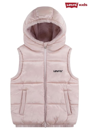 Levi's® Pink Reversible Logo Gilet (E98318) | £45 - £50