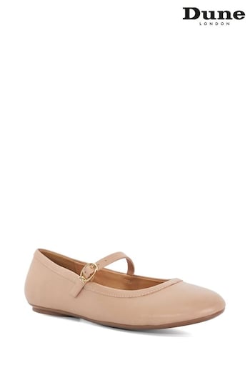 Dune London Pink Heida Flexible Sole Mary Jane Shoes (E99063) | £70