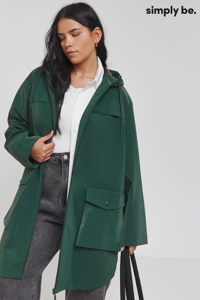 Simply be raincoat on sale