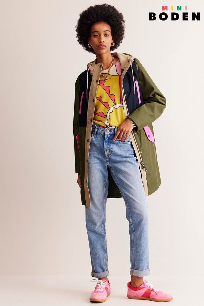 Boden raincoat womens best sale