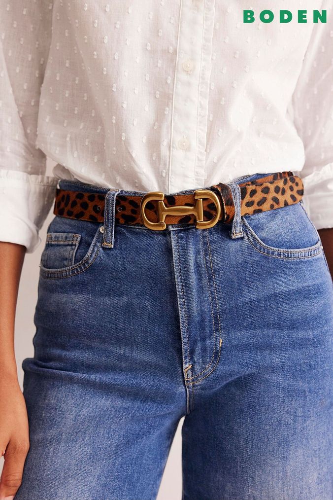Buy Women s Animal Print Belts Online Next UK