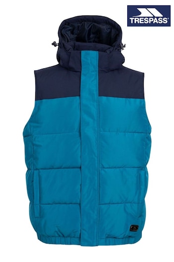 Trespass Male Blue Bruno Casual Gilet (F01567) | £75