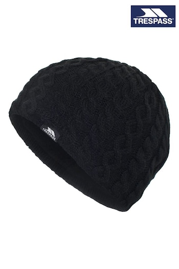 Trespass Female Kendra Black Hat (F01612) | £24