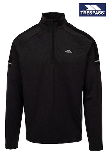 Trespass Male Caldez Active Black Top (F01697) | £58