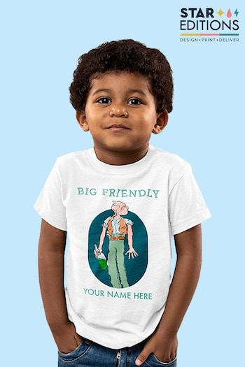 Star Editions 100% Cotton The BFG Roald Dahl Personalised T-Shirt (F02014) | £20