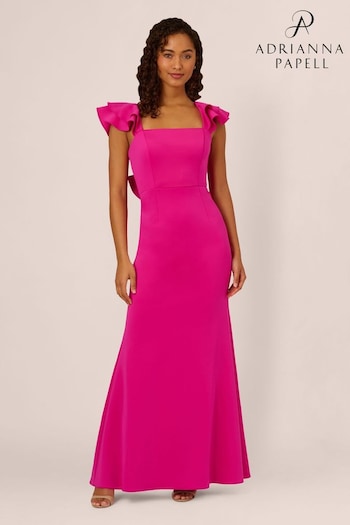 Adrianna Pink Papell Scuba Mermaid Gown (F04149) | £199