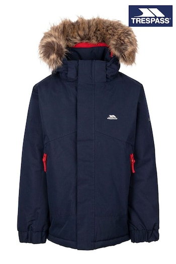 Trespass Blue Kids Unisex Wyald Rainwear Jacket (F05518) | £74