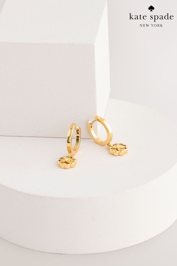 Kate Spade Gold Tone Huggies Earrings (F06100) | £65