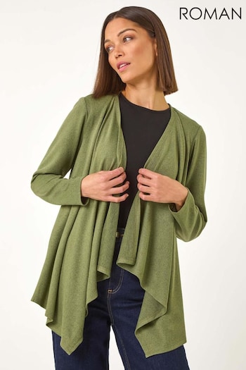 Roman Green Waterfall Stretch Cardigan (F07033) | £32