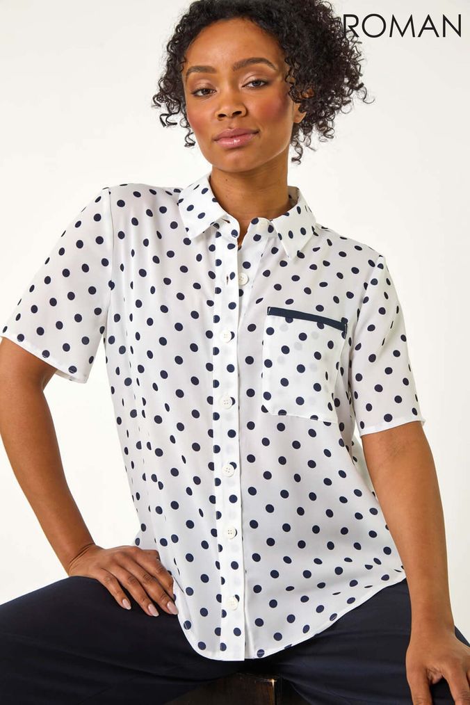Women s Spots Shirts Next Official Site