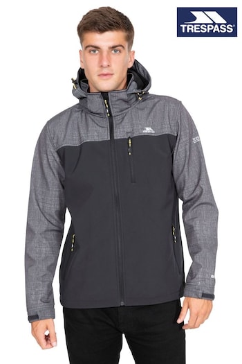 Trespass Male Grey Abbott Softshell Jacket (F12173) | £137