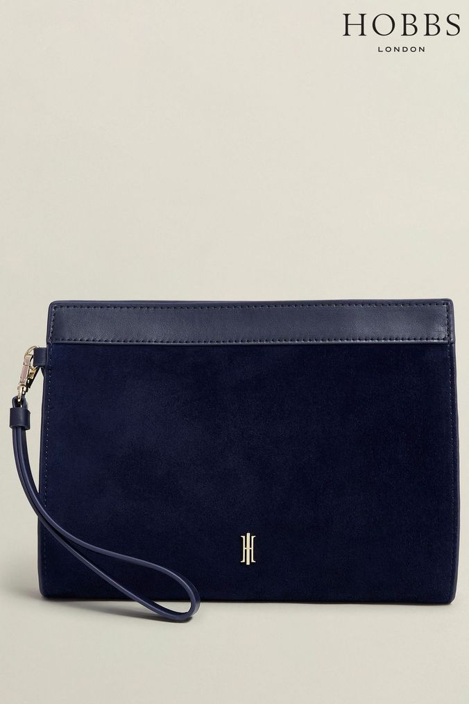 Next blue clutch bag discount