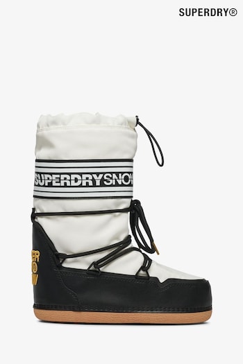 Superdry White Snow Boots (F17476) | £85