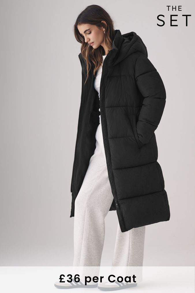 Next hooded coat discount