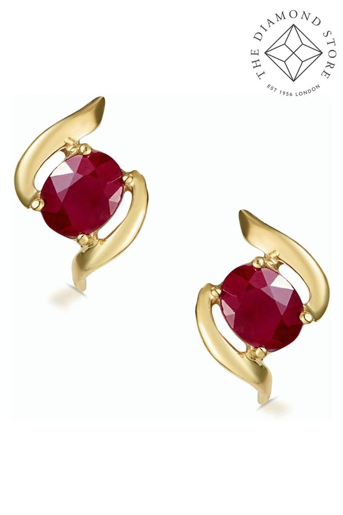 Red Earrings Red Stud Earrings Next UK